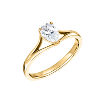 Load image into Gallery viewer, 18ct WHITE GOLD 0.50ct PEAR CUT DIAMOND
