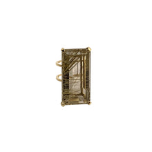 Load image into Gallery viewer, 18ct YELLOW GOLD RUTILATED QUARTZ DRESS RING
